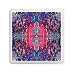 Abstract Arabesque Memory Card Reader (square) by kaleidomarblingart