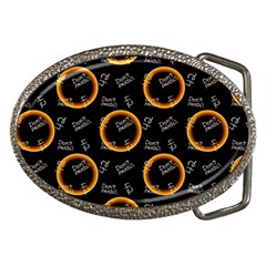 Abstract Pattern Background Belt Buckles