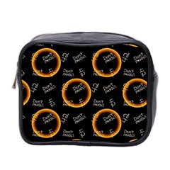Abstract Pattern Background Mini Toiletries Bag (two Sides)