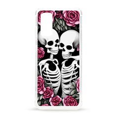 Black And White Rose Sugar Skull Samsung Galaxy S20 6 2 Inch Tpu Uv Case by GardenOfOphir