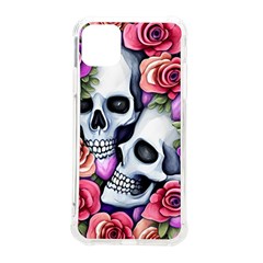 Floral Skeletons Iphone 11 Pro Max 6 5 Inch Tpu Uv Print Case by GardenOfOphir
