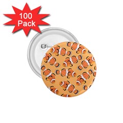 Fish Clownfish Orange Background 1 75  Buttons (100 Pack)  by Ravend