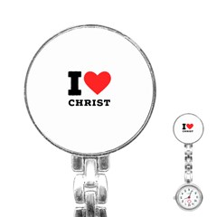 I Love Christ Stainless Steel Nurses Watch by ilovewhateva