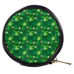 Leaf Clover Star Glitter Seamless Mini Makeup Bag by Pakemis