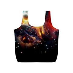 Nebula Galaxy Stars Astronomy Full Print Recycle Bag (s) by Uceng