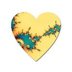 Fractal Art Fractals Digital Art Heart Magnet
