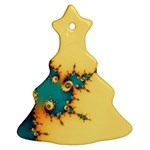 Fractal Art Fractals Digital Art Christmas Tree Ornament (Two Sides) Back