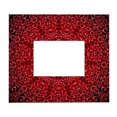 Red Wallpaper Mandala Pattern Art White Wall Photo Frame 5  X 7  by Uceng