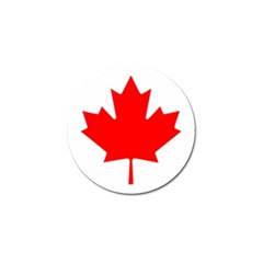 Canada Flag Canadian Flag View Golf Ball Marker