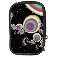 Fractal Math Abstract Abstract Art Digital Art Compact Camera Leather Case by Ravend