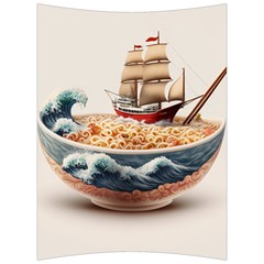Ai Generated Noodles Pirate Chinese Food Food Back Support Cushion by danenraven