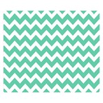 Chevron Pattern Gifts One Side Premium Plush Fleece Blanket (Small)