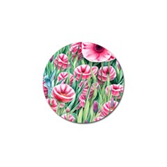 Cute Watercolor Flowers And Foliage Golf Ball Marker (10 Pack) by GardenOfOphir