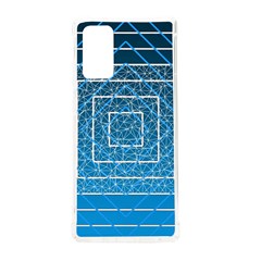 Network Social Abstract Samsung Galaxy Note 20 Tpu Uv Case by Ravend