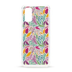 Leaves Colorful Leaves Seamless Design Leaf Samsung Galaxy S20 6 2 Inch Tpu Uv Case by Ravend