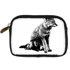 Foxy Lady Concept Illustration Digital Camera Leather Case by dflcprintsclothing