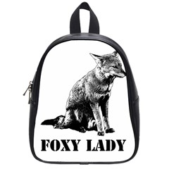 Foxy Lady Concept Illustration School Bag (small) by dflcprintsclothing