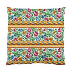 Flower Fabric Fabric Design Fabric Pattern Art Standard Cushion Case (one Side) by Ravend