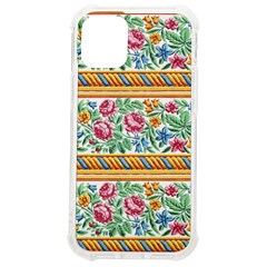 Flower Fabric Fabric Design Fabric Pattern Art Iphone 12 Mini Tpu Uv Print Case	 by Ravend