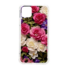 Ai Generated Roses Flowers Petals Bouquet Wedding Iphone 11 Pro Max 6 5 Inch Tpu Uv Print Case