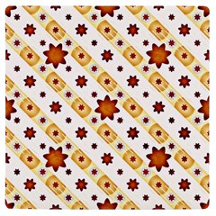 Background Floral Pattern Graphic Uv Print Square Tile Coaster 