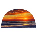 Nature s Sunset Over Beach Anti scalding pot cap