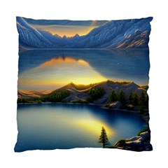 Crimson Sunset Standard Cushion Case (one Side) by GardenOfOphir