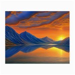 Glorious Sunset Small Glasses Cloth