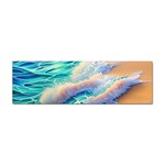 Waves At The Ocean s Edge Sticker Bumper (10 pack)