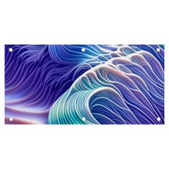 Majestic Ocean Waves Banner And Sign 6  X 3  by GardenOfOphir