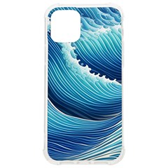 Simple Summer Wave Pattern Iphone 12/12 Pro Tpu Uv Print Case