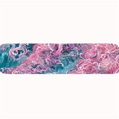Ocean Waves In Pink Ii Large Bar Mat by GardenOfOphir
