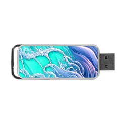 The Beauty Of Waves Portable Usb Flash (two Sides) by GardenOfOphir