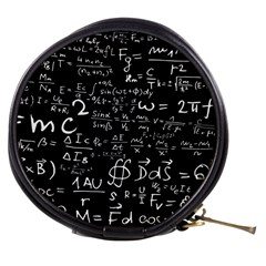 E=mc2 Text Science Albert Einstein Formula Mathematics Physics Mini Makeup Bag by Jancukart