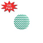 Chevron Pattern Giftt 1  Mini Magnets (100 pack) 