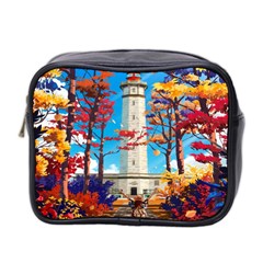 Lighthouse Mini Toiletries Bag (two Sides) by artworkshop