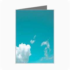 Clouds Hd Wallpaper Mini Greeting Card by artworkshop