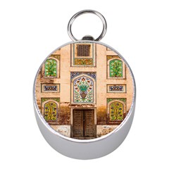 Mosque Mini Silver Compasses by artworkshop