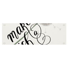 Make A Wish Banner And Sign 6  X 2  by digitalparadise
