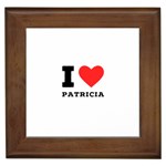 I love patricia Framed Tile