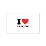 I love patricia Sticker Rectangular (100 pack)