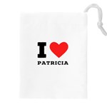 I love patricia Drawstring Pouch (5XL)