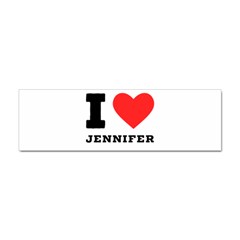 I Love Jennifer  Sticker Bumper (100 Pack)