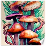 Charming Toadstool Canvas 12  x 12  11.4 x11.56  Canvas - 1