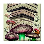Necromancy Mushroom Tile Coaster