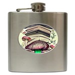 Necromancy Mushroom Hip Flask (6 oz)