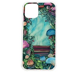 Sorcery And Spellwork With Mushrooms Iphone 12 Pro Max Tpu Uv Print Case by GardenOfOphir