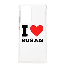 I Love Susan Samsung Galaxy Note 20 Ultra Tpu Uv Case by ilovewhateva