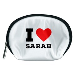 I Love Sarah Accessory Pouch (medium)