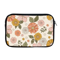 Flower Petals Plants Floral Print Pattern Design Apple Macbook Pro 17  Zipper Case